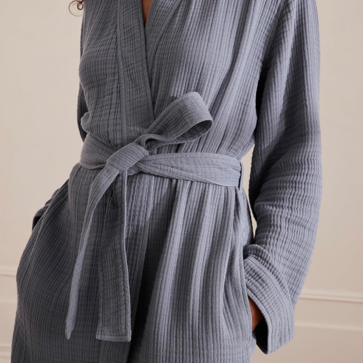 imageBOLL ampamp BRANCH Dream Robe 100 Organic Cotton Ultra Soft Lightweight Breathable and Pre Shrunk UnisexMineral