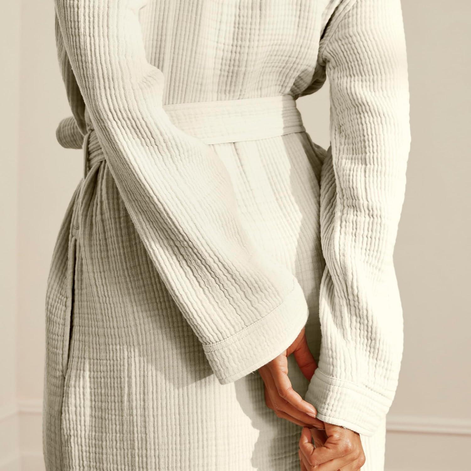 imageBOLL ampamp BRANCH Dream Robe 100 Organic Cotton Ultra Soft Lightweight Breathable and Pre Shrunk UnisexMist