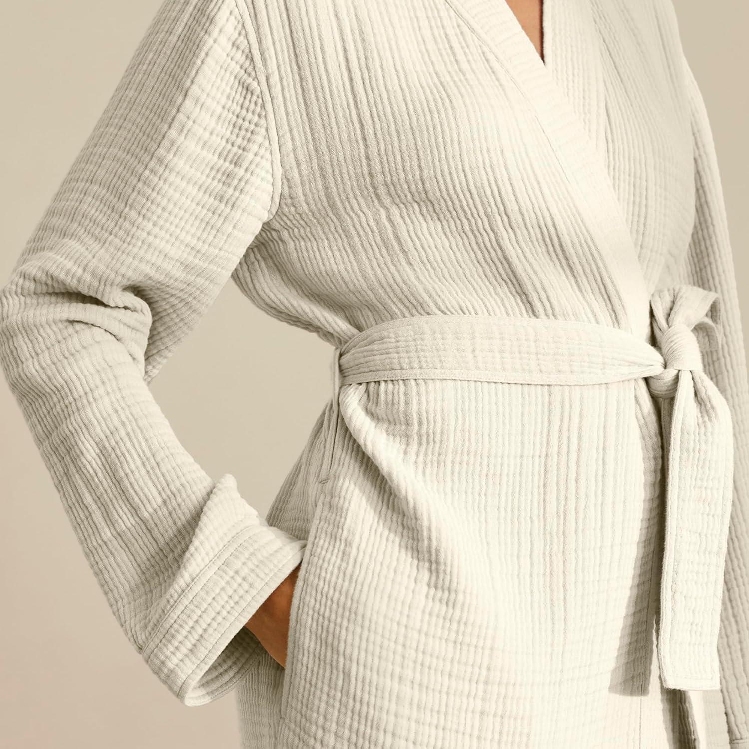 imageBOLL ampamp BRANCH Dream Robe 100 Organic Cotton Ultra Soft Lightweight Breathable and Pre Shrunk UnisexMist