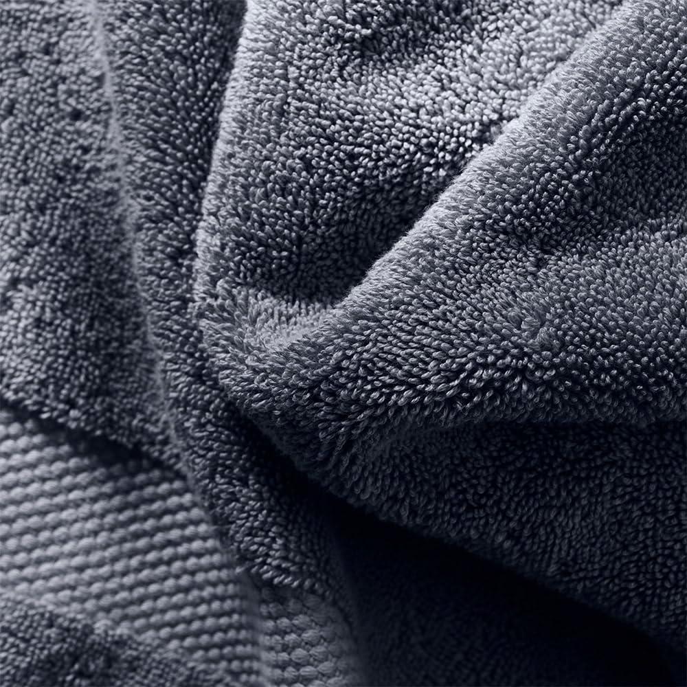 imageBOLL ampamp BRANCH Plush Bath Towel Set Shore 6 Piece Includes 2 Bath Towels 2 Hand Towels ampamp 2 Washcloths 100 Organic Cotton Ultra Soft ampamp Luxurious Quick AbsorbingMineral