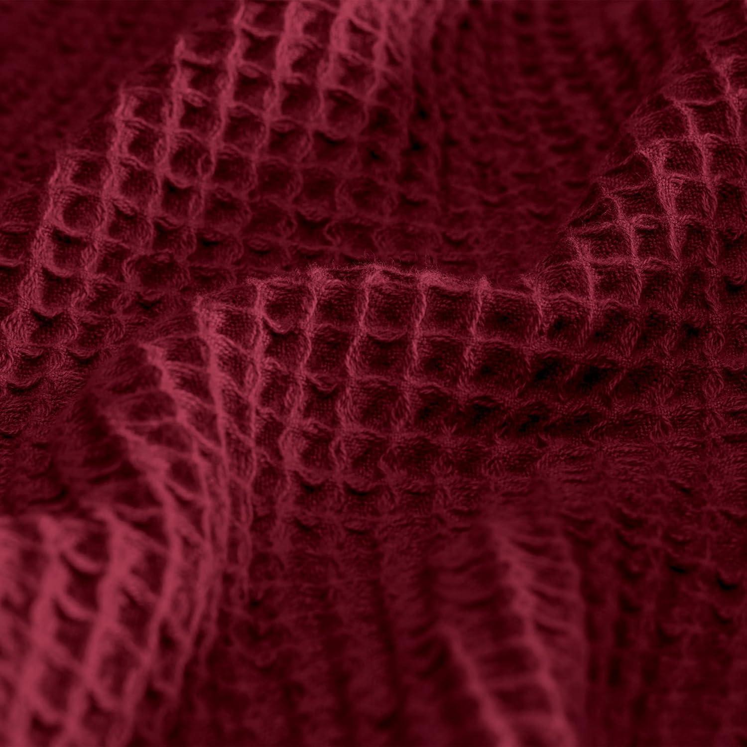 imageBOLL ampamp BRANCH Waffle Bed Blanket KingCal King Shore Luxury 100 Organic Cotton Soft Lightweight and Breathable Textured Waffle Weave DesignHolly