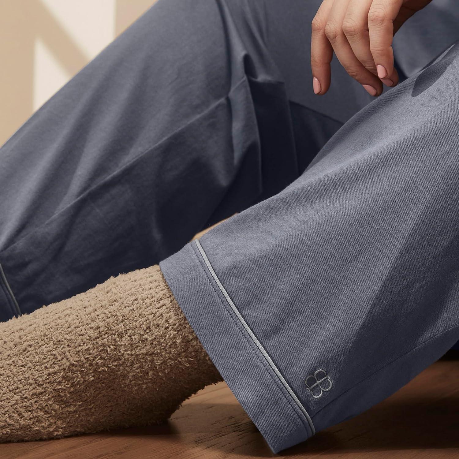 imageBOLL ampamp BRANCH Womens Soft Knit Long Sleeve ampamp Pants Pajama SetMineral