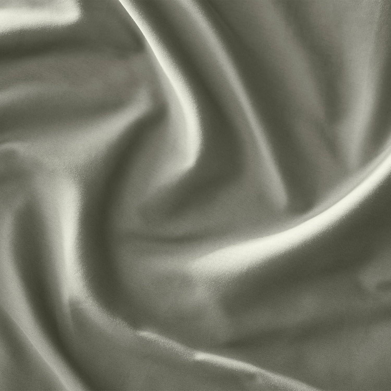 imageBoll ampamp Branch Signature Hemmed Fitted Sheet King White 100 Organic Cotton 1 Fitted Sheet OnlySageleaf