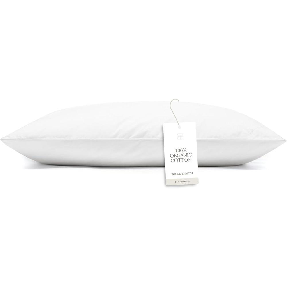 imageBOLL ampamp BRANCH Down Chamber Pillow Medium Standard Naturally Cooling Shell Premium Comfort Superior Support CrueltyFree IDS Certified DownStandard Medium Density
