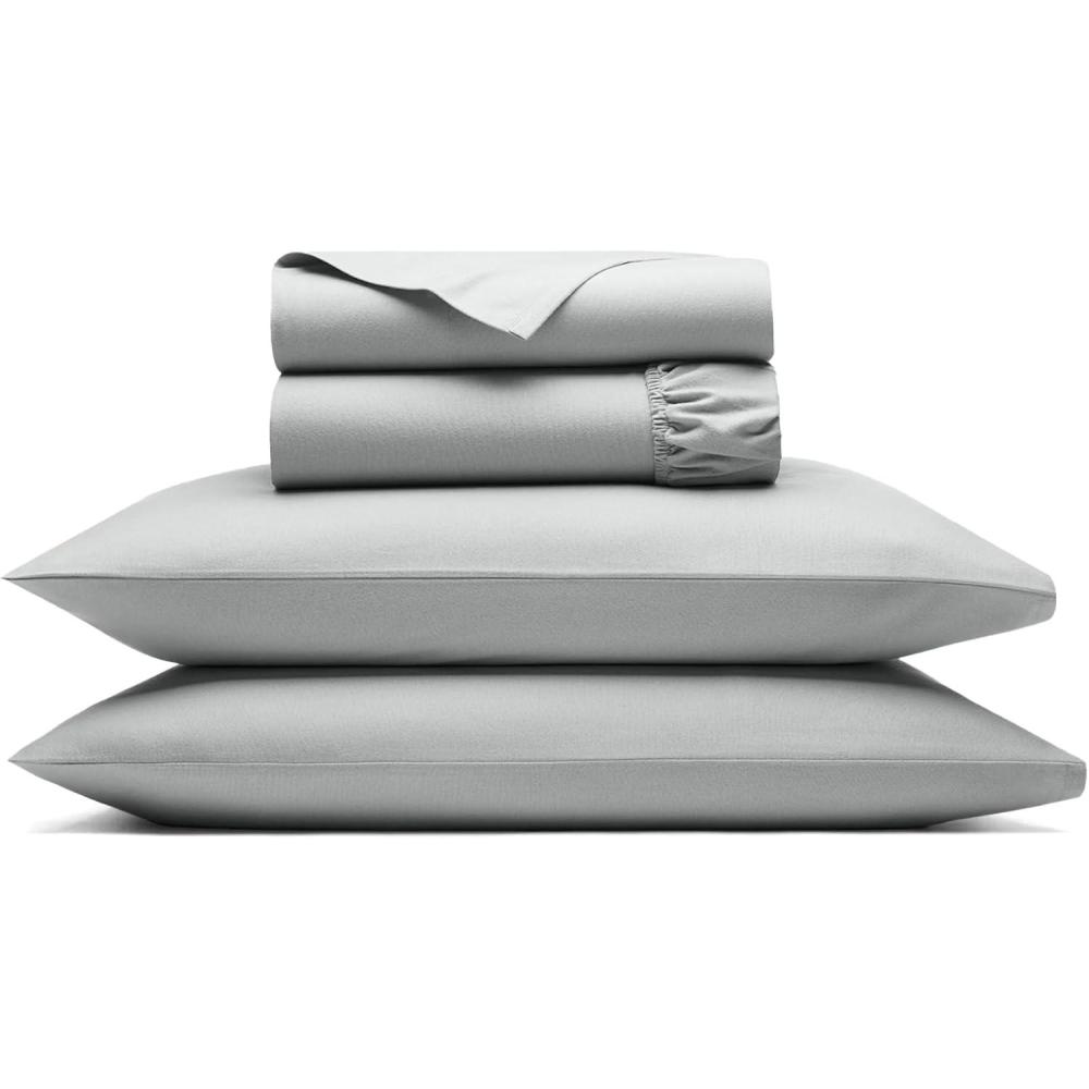 imageBOLL ampamp BRANCH Flannel Sheet Set King Shore Luxury 100 Organic Cotton Includes 1 Flat 1 Fitted 2 King Pillowcases Velvety Soft Warm ampamp BreathableShore