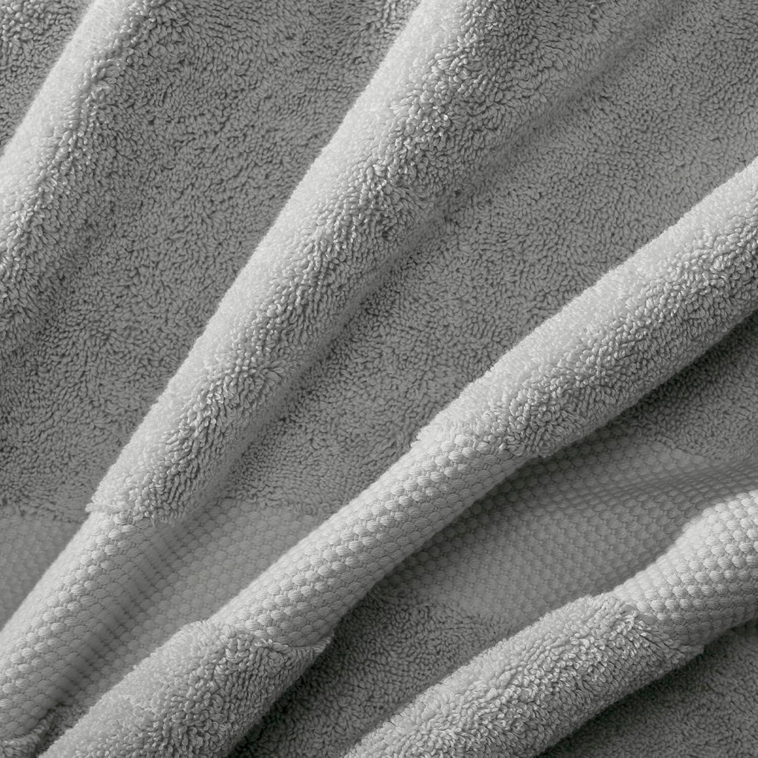 imageBOLL ampamp BRANCH Plush Bath Towel Set Cream 6 Piece Includes 2 Bath Towels 2 Hand Towels ampamp 2 Washcloths 100 Organic Cotton Ultra Soft ampamp Luxurious Quick AbsorbingShore