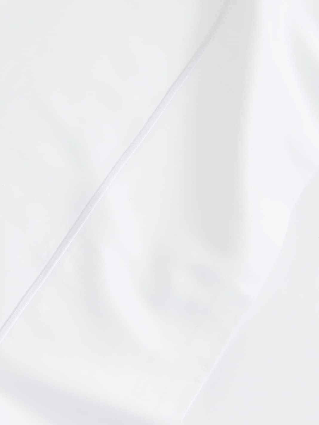 imageBOLL ampamp BRANCH Signature Embroidered Sheet Set Full WhiteShore Luxury 100 Organic Cotton 1 Flat Sheet 2 Fitted Sheet 2 PillowcasesWhiteWhite