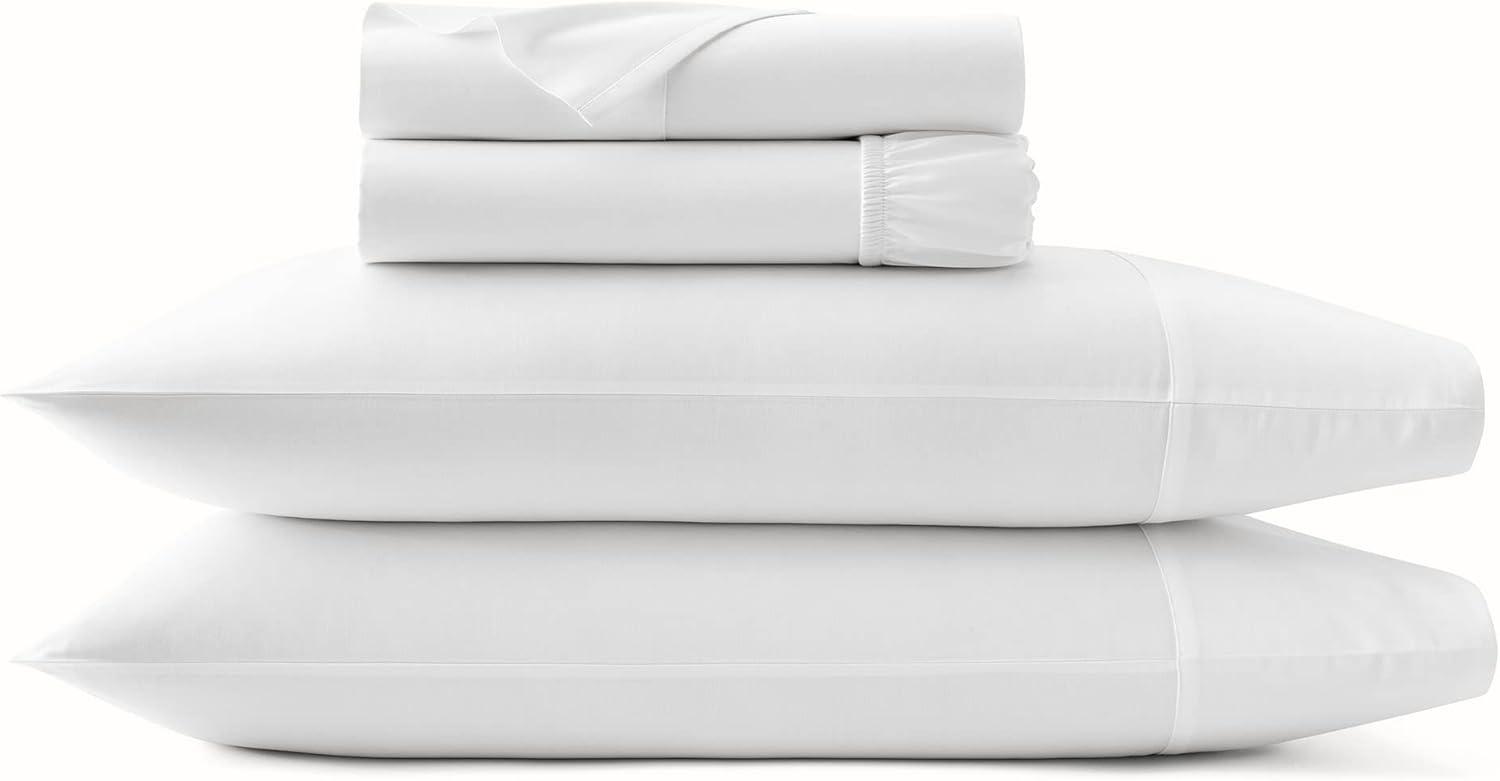 imageBOLL ampamp BRANCH Waffle ampamp Signature Prime Exclusive Bundle 1 Sheet Set White King 1 Waffle Blanket White KingCal King 100 Organic Luxury Cotton