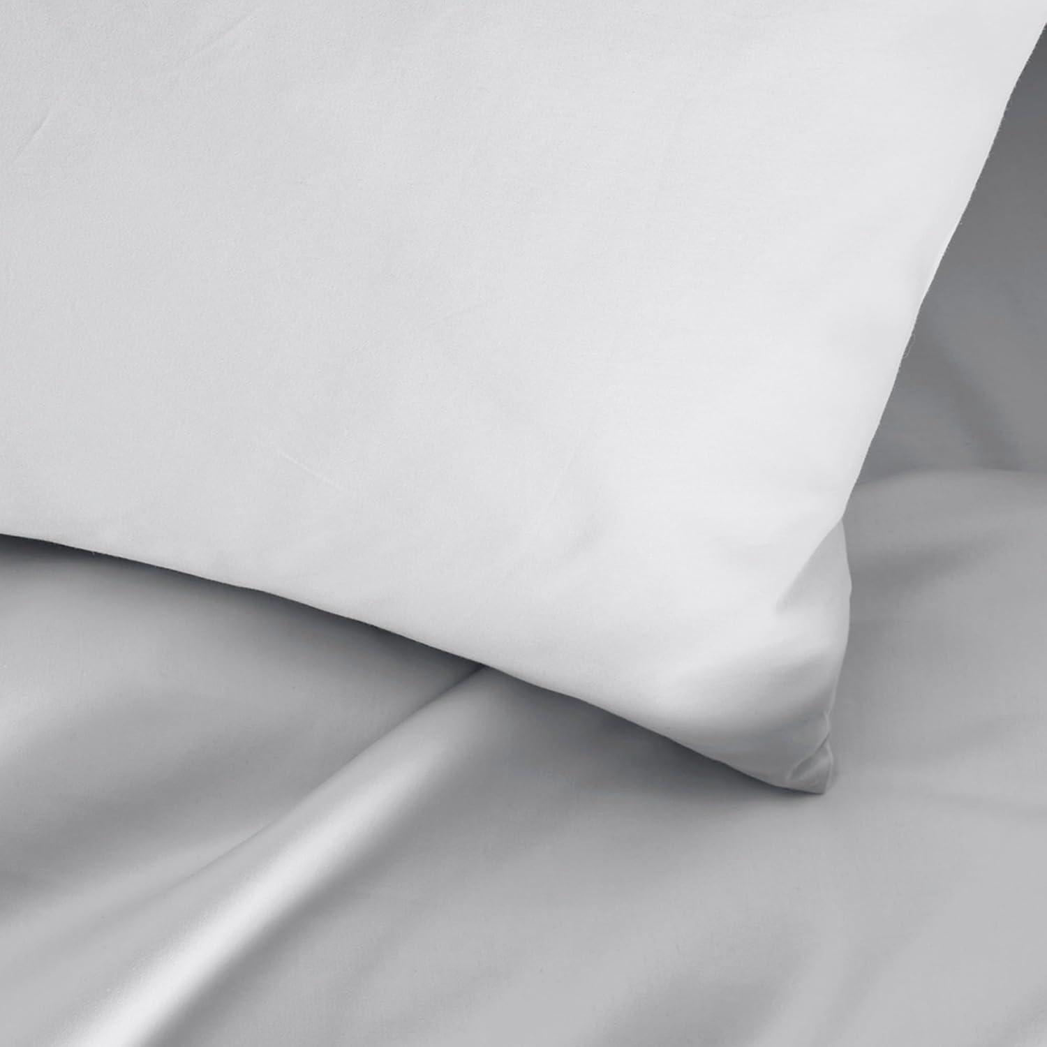 imageBoll ampamp Branch Percale Hemmed Pillowcase Set Cooling and Breathable for Hot Sleepers King Shore Luxury 100 Organic Cotton Crisp and Smooth 2 Pillowcases IncludedSky